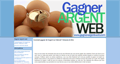 Desktop Screenshot of gagner-argent-web.com